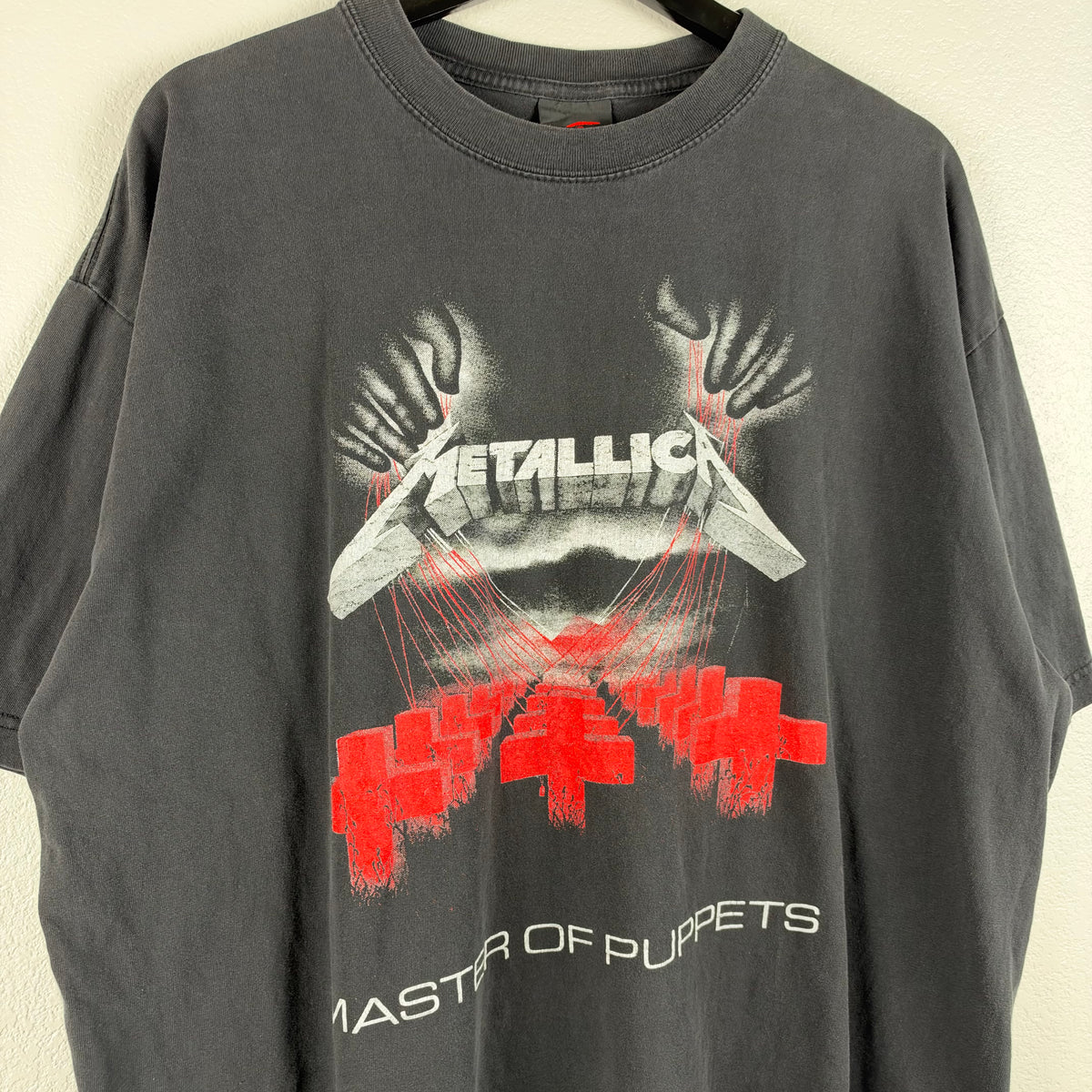 90s Euro Metallica Master of Puppets Band Tshirt - XL