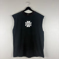 2000s Two Tone OG West Coast Choppers Bootleg Cut Off Tshirt - L