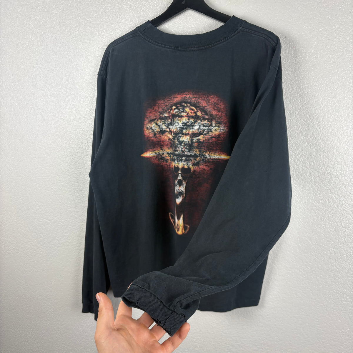 Distressed Oakley Software Mad Scientist Longsleeve - L/XL