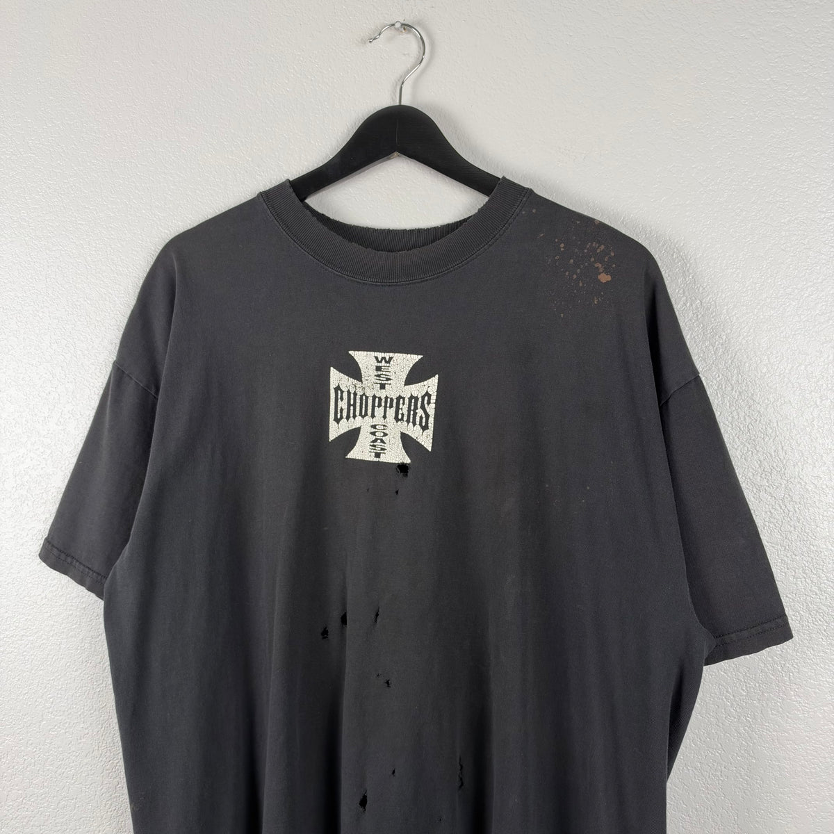 Thrashed 90s West Coast Choppers Bootleg Tshirt - XL