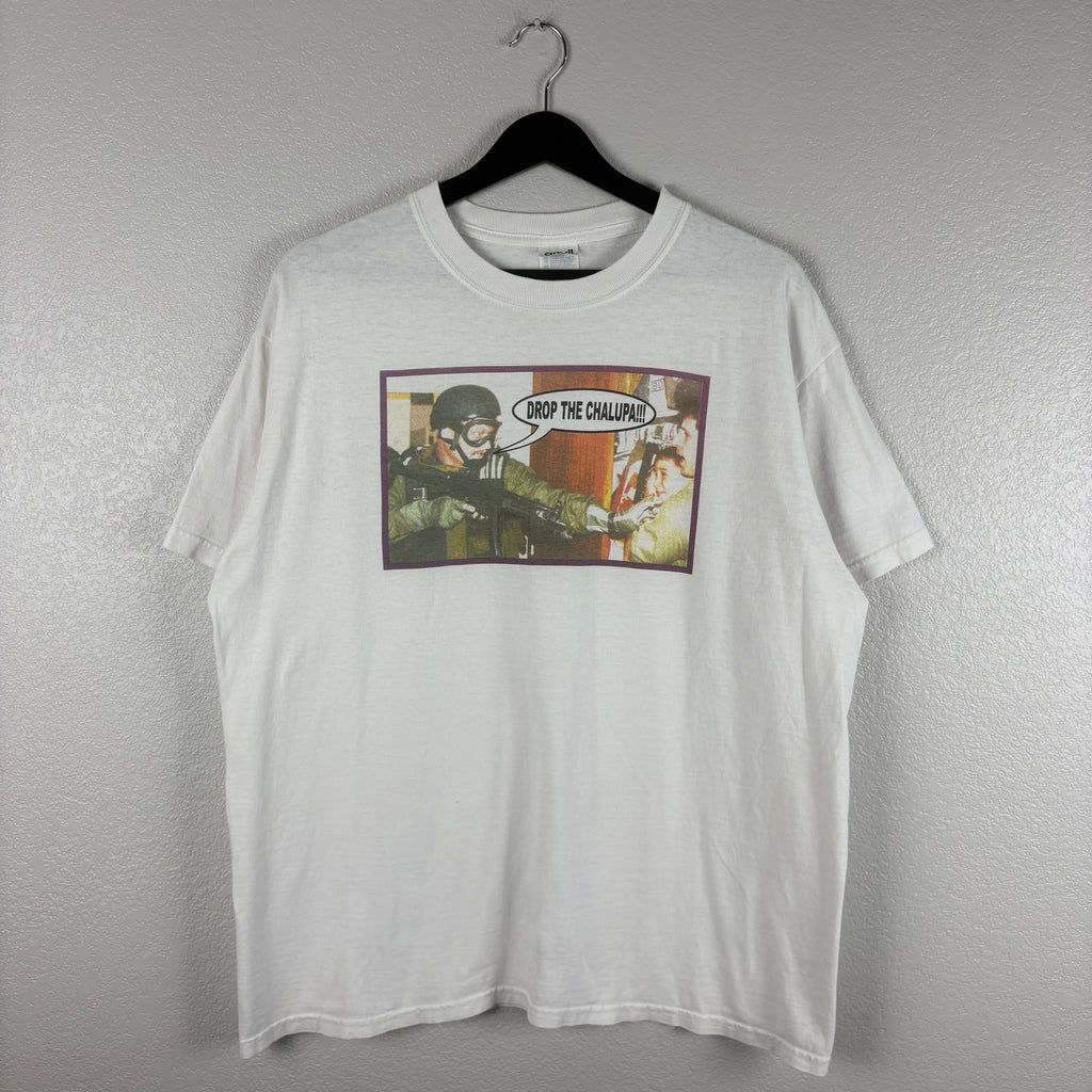 90s Edgy Taco Bell Swat Tshirt - XL