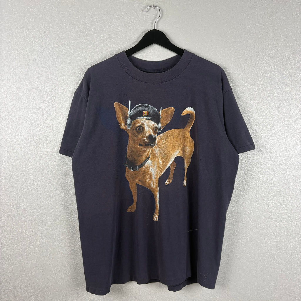 Faded 1998 Taco Bell Chihuahua Prom Tshirt - L
