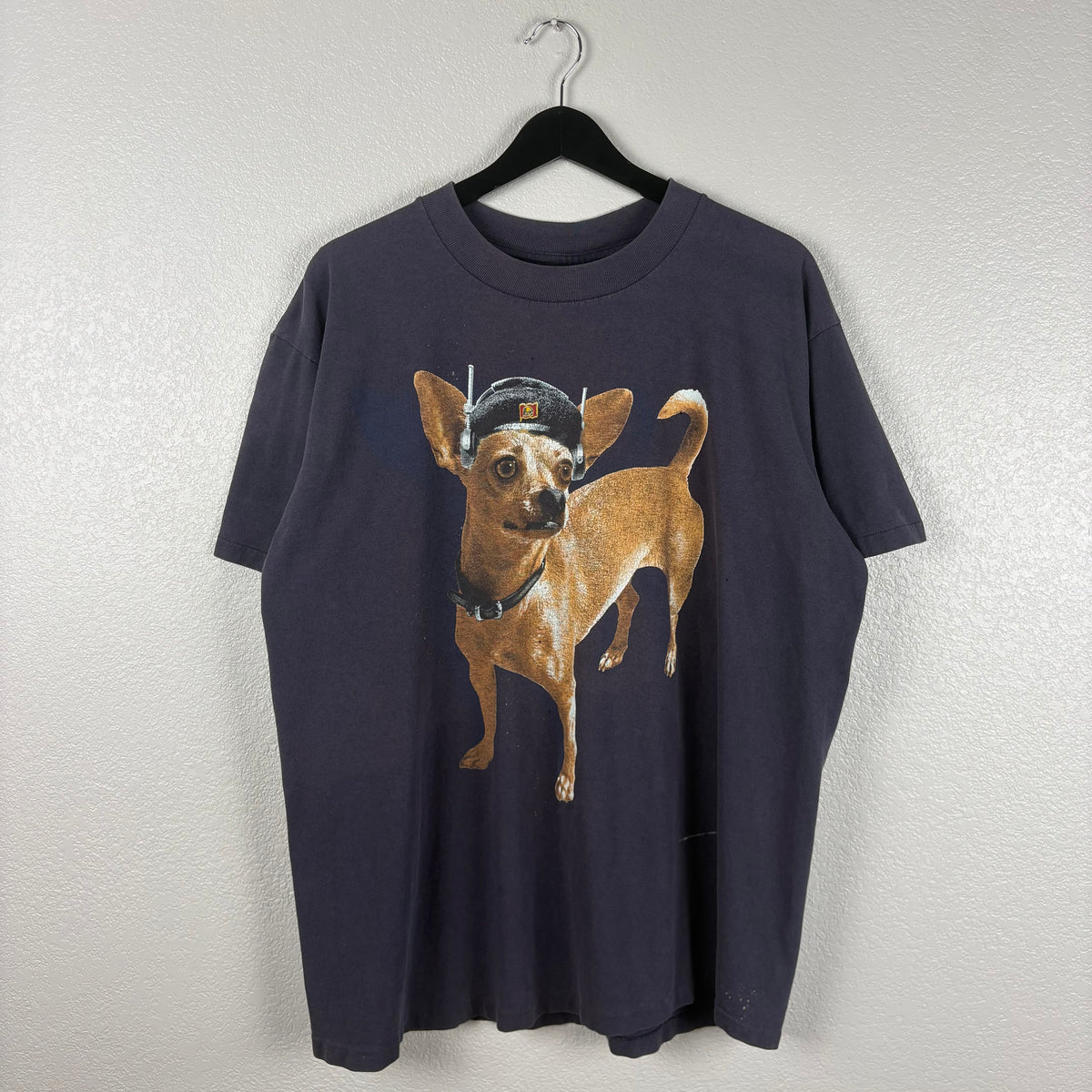 Faded 1998 Taco Bell Chihuahua Prom Tshirt - L