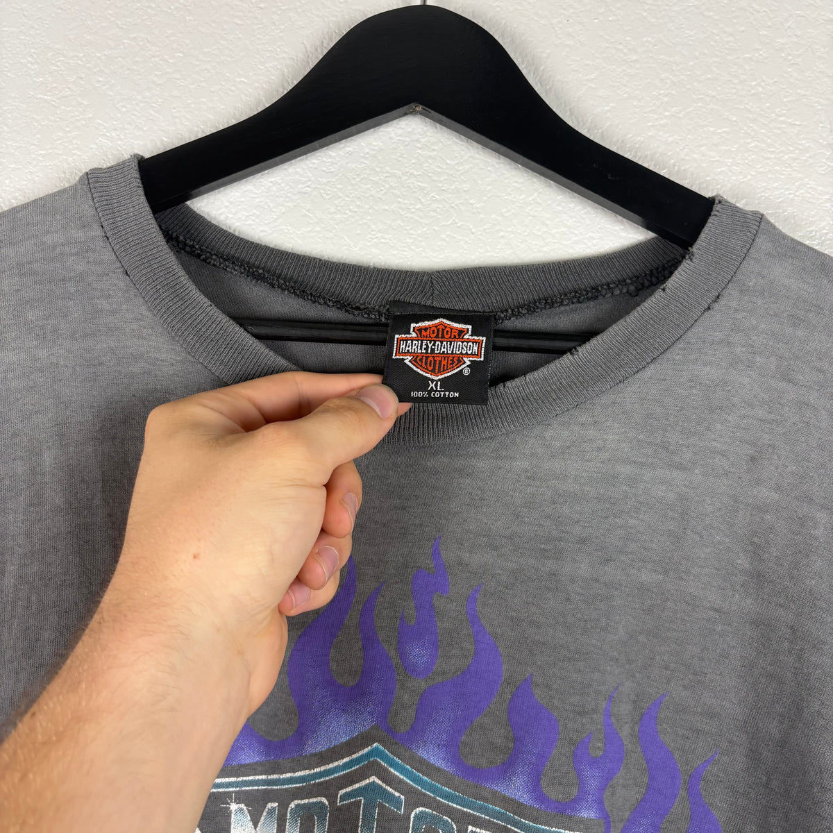 Smoked 1993 Chrome Sweet Chrome Harley Tee - XL