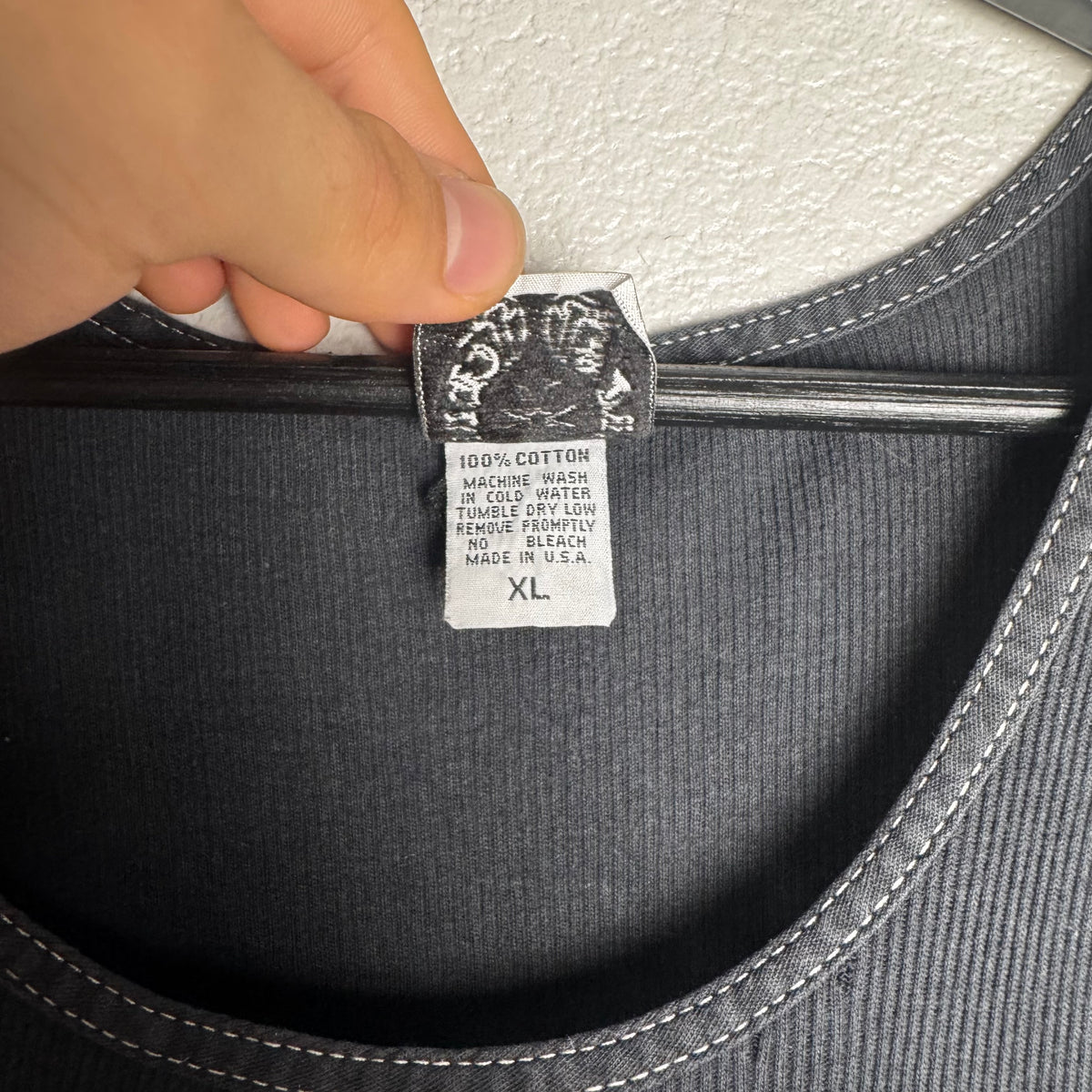 90s Chrome Hearts x FOTI TBar Cross Tank Top - XL