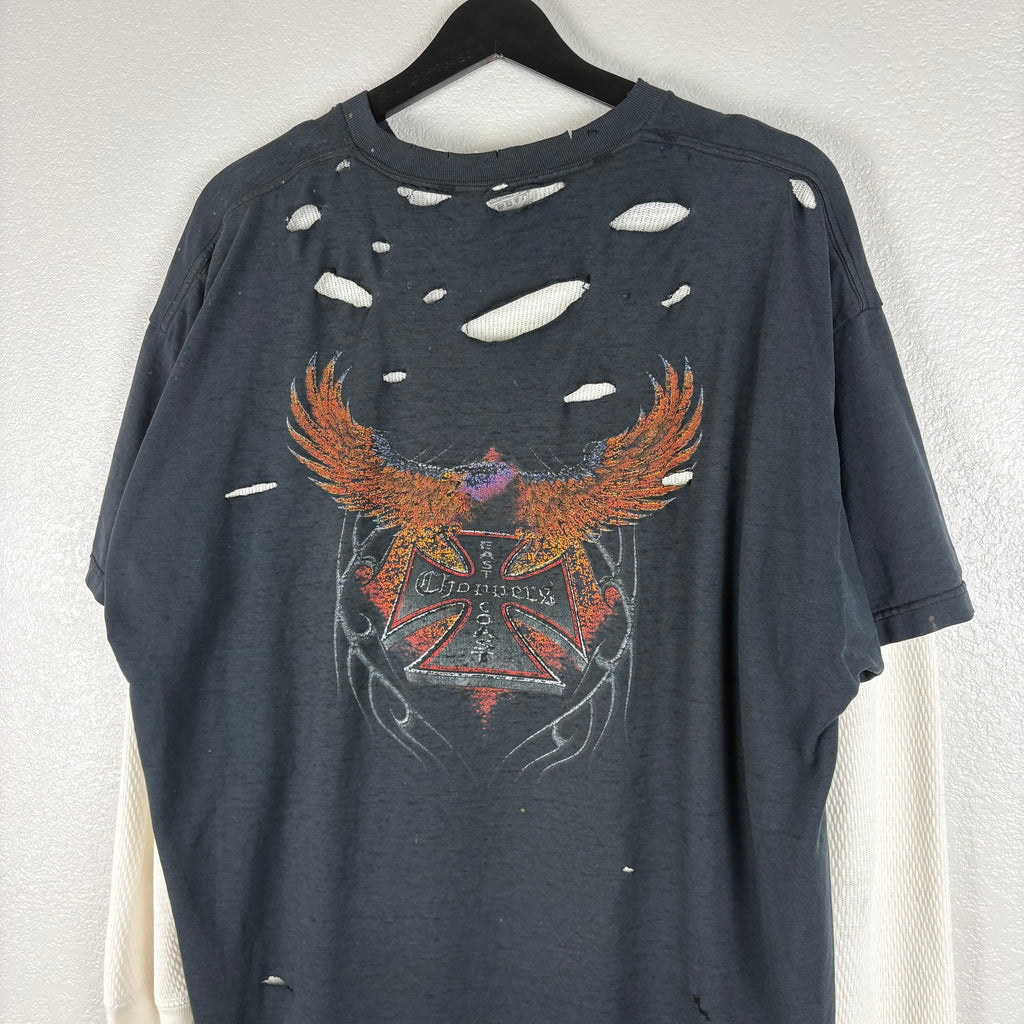 Thrashed 90s East Coast Choppers Tee - XXL