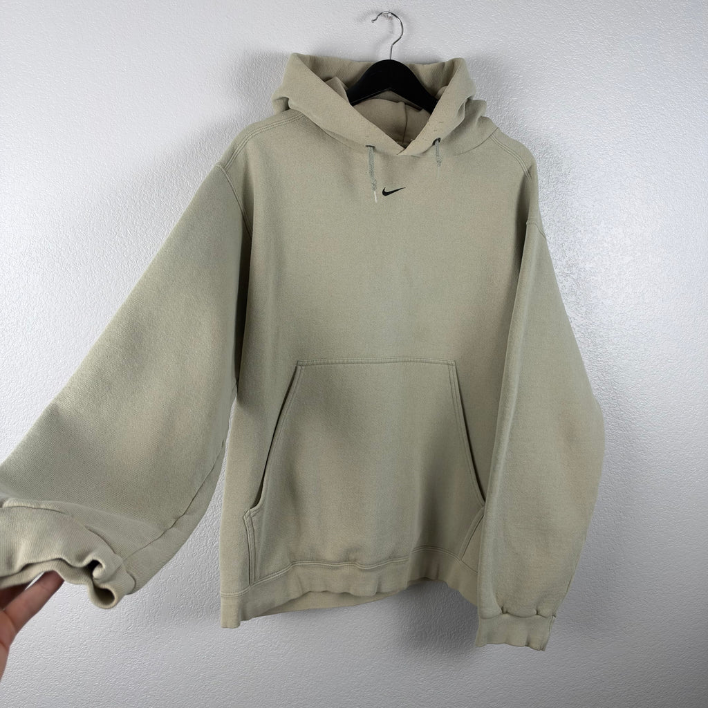 90s Pistachio Nike Center Swoosh Hoodie - XL