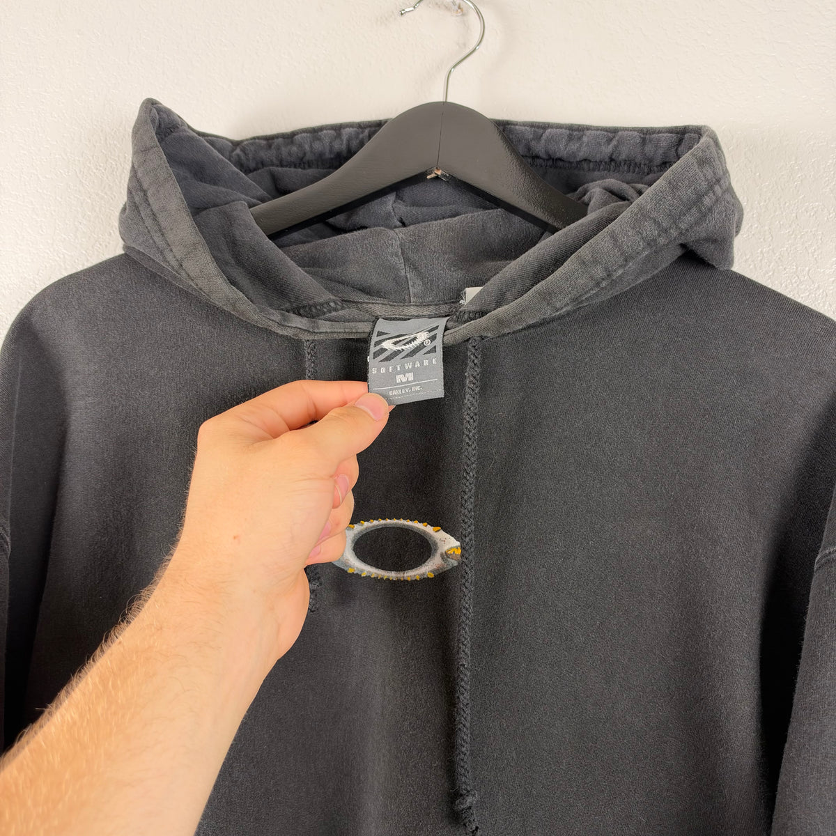 Black Oakley Software Cyber Squid Hoodie - L/XL