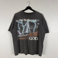 Faded 1991 In the Beginning God Jesus Tee - L