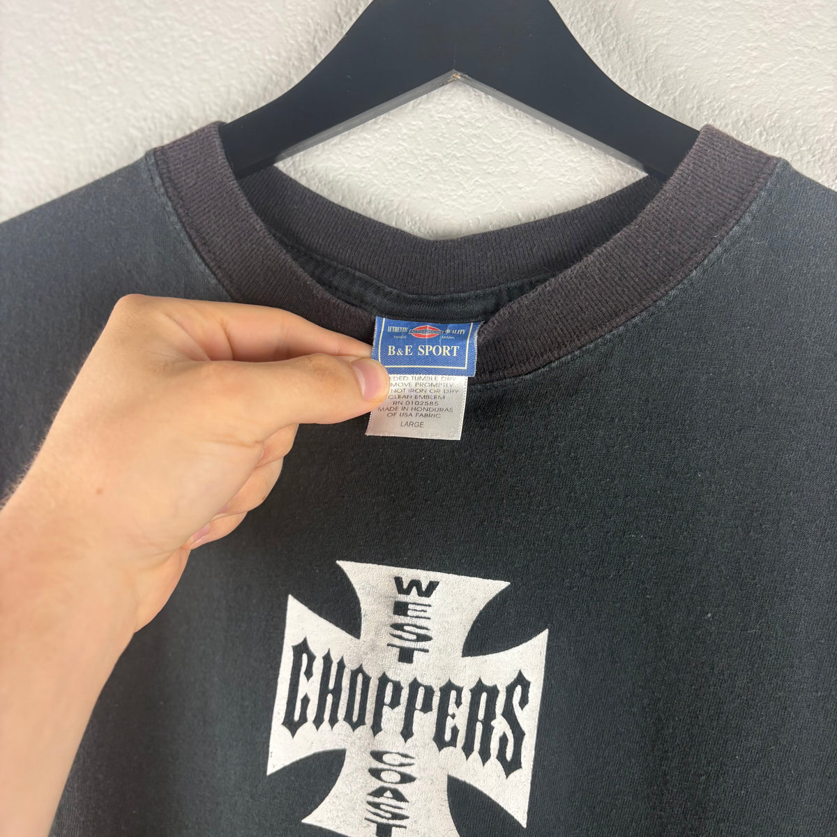 2000s Two Tone OG West Coast Choppers Bootleg Cut Off Tshirt - L