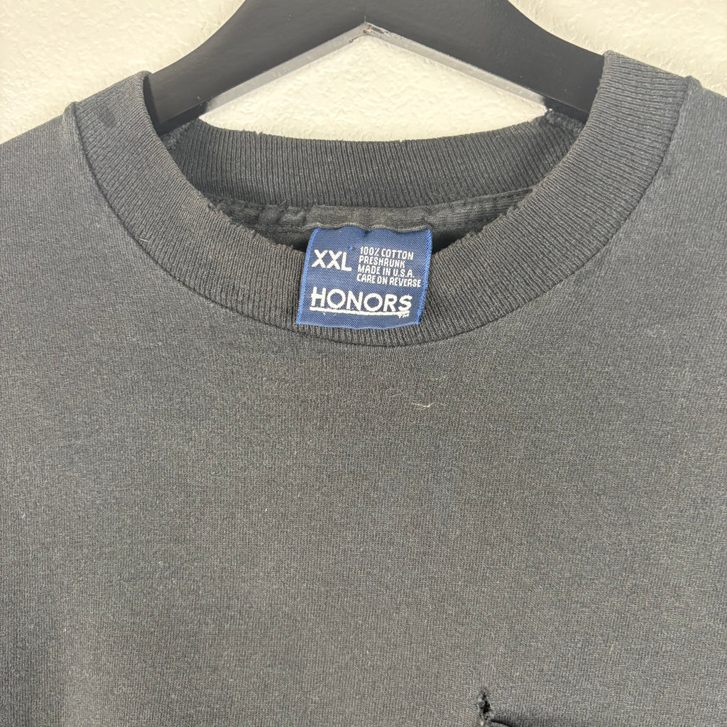 90s Boxy Selvedge Pocket Tee - XL