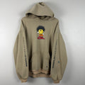 90s Distressed 2 Tone World Industries Skate Hoodie - L/XL