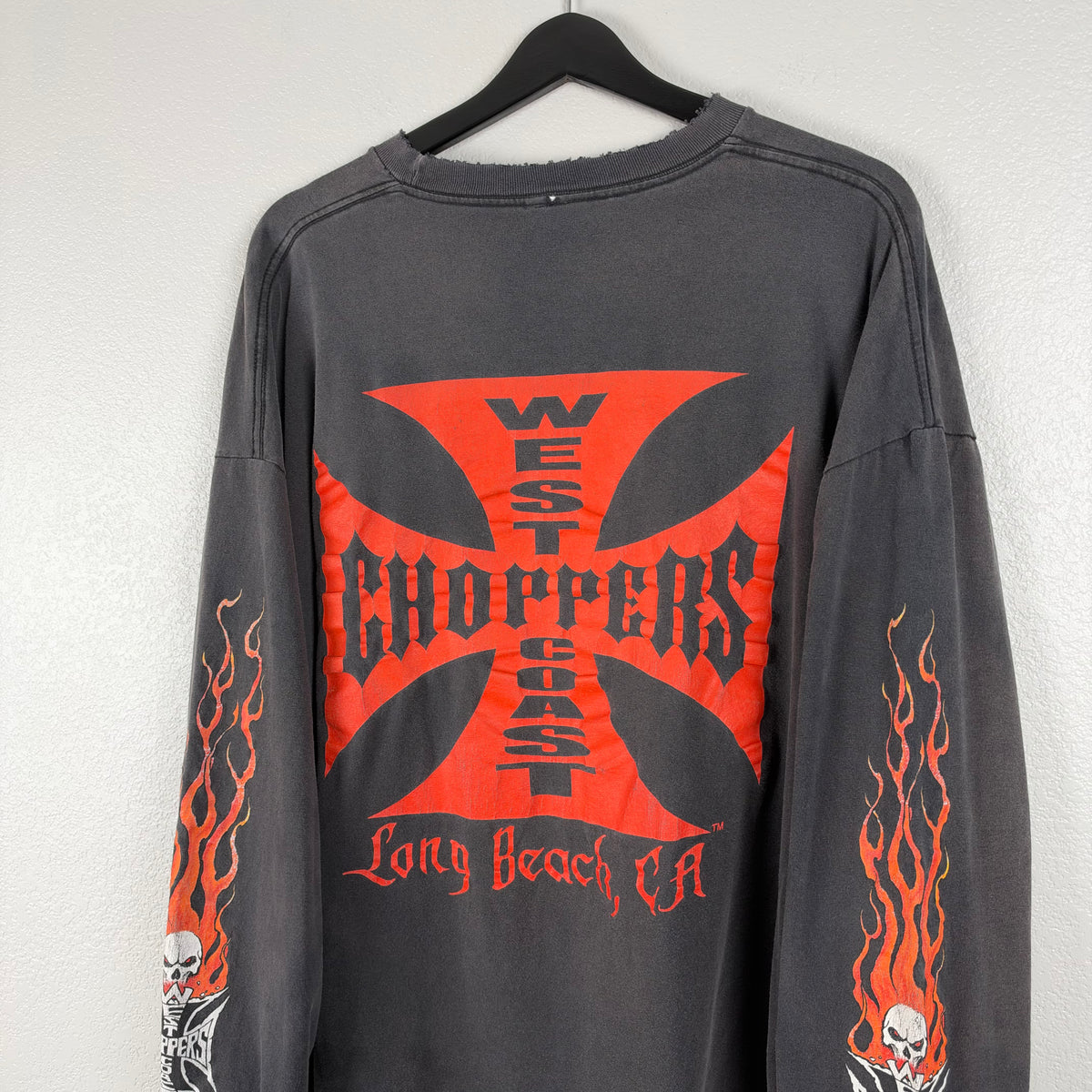 Faded West Coast Choppers CFL Flame Longsleeve - XL/XXL