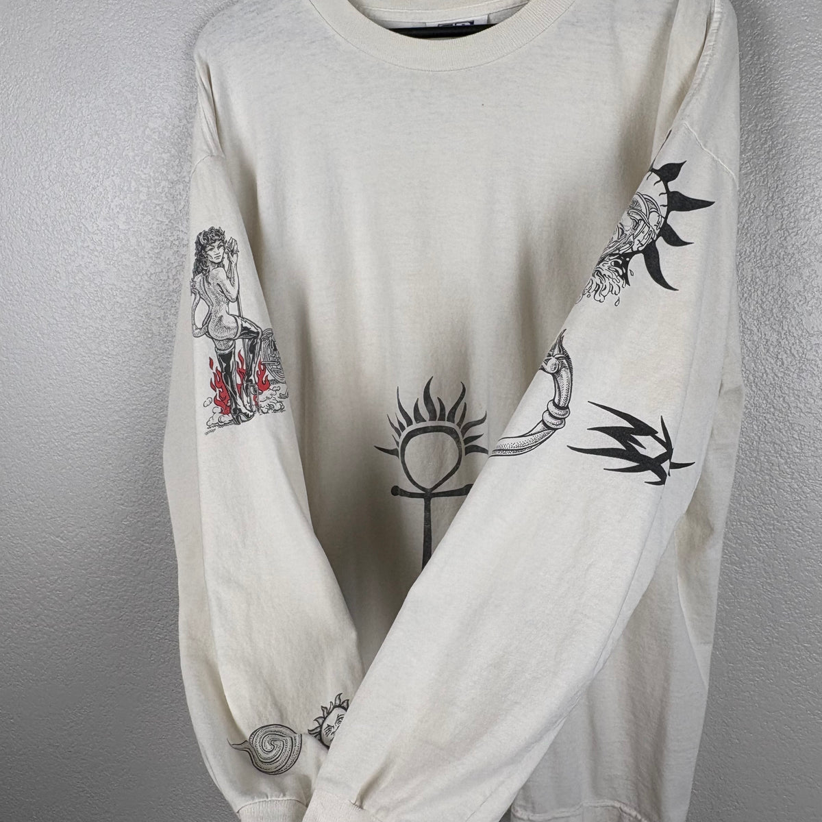 Crazy Dennis Rodman Tattoo Longsleeve - XL