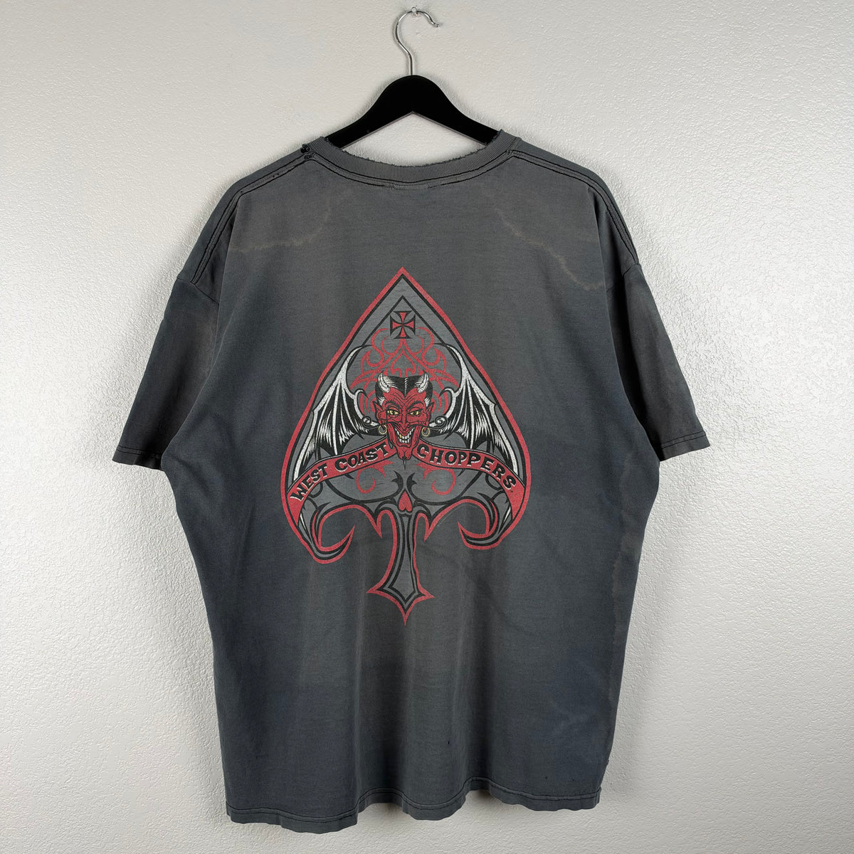Smoked West Coast Choppers Devil Tshirt - XXL