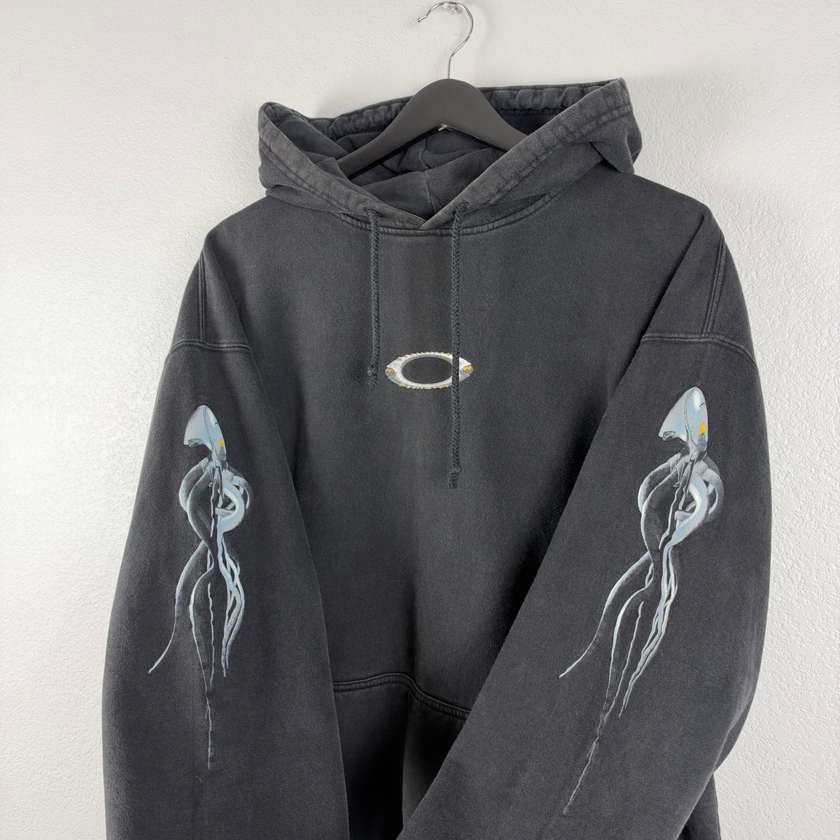 Black Oakley Software Cyber Squid Hoodie - L/XL