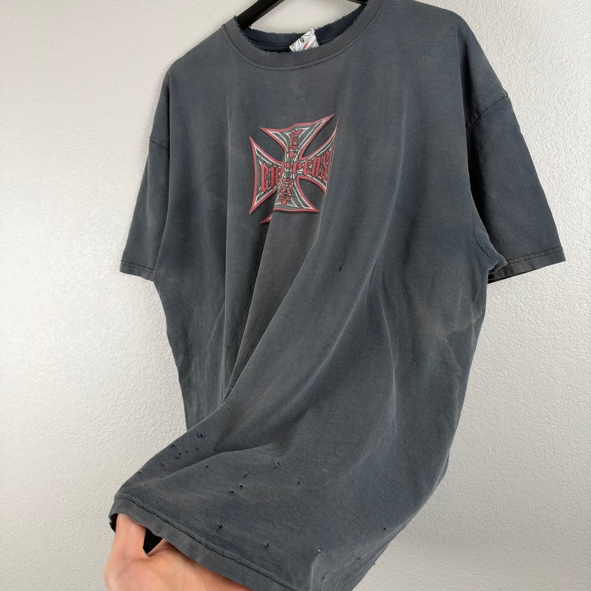 Smoked West Coast Choppers Devil Tshirt - XXL