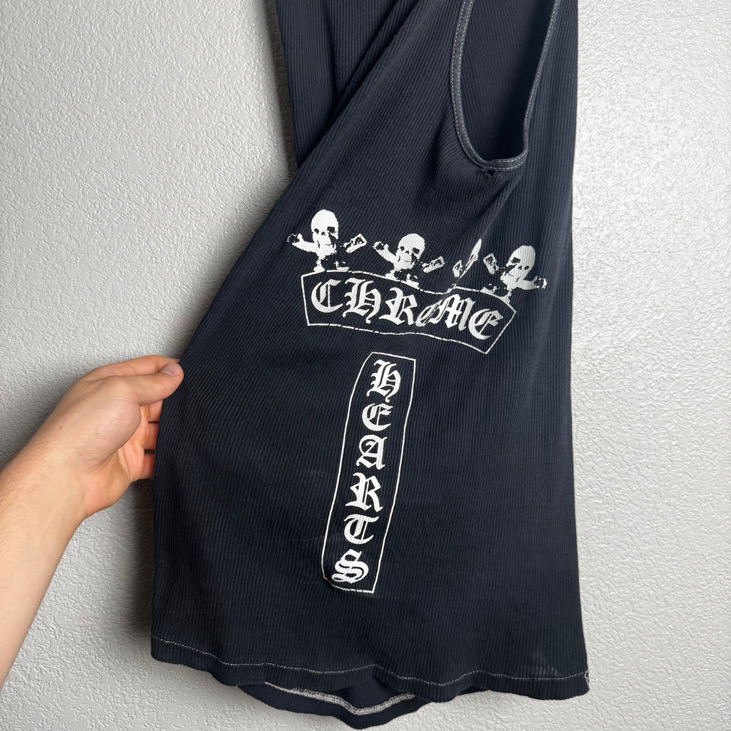 90s Chrome Hearts x FOTI TBar Cross Tank Top - XL