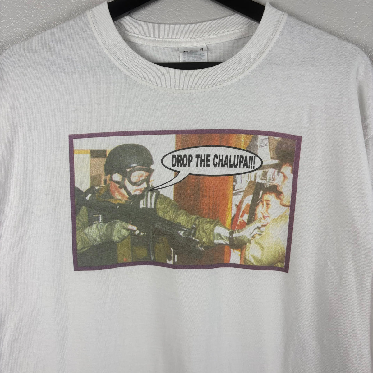 90s Edgy Taco Bell Swat Tshirt - XL