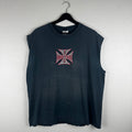 Smoked West Coast Choppers Cut Off - XL