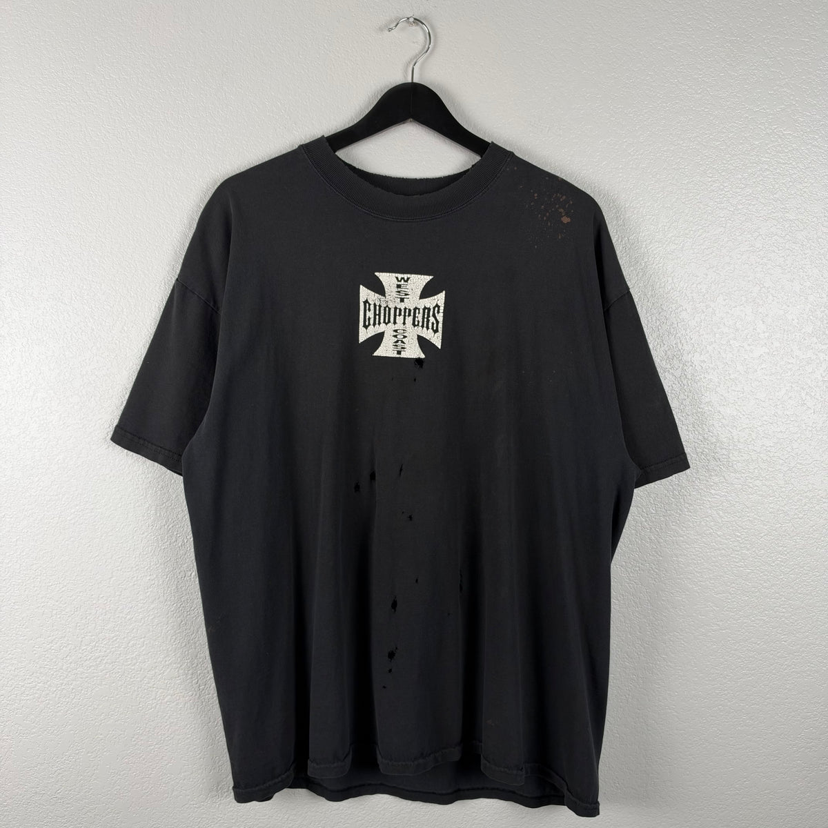 Thrashed 90s West Coast Choppers Bootleg Tshirt - XL