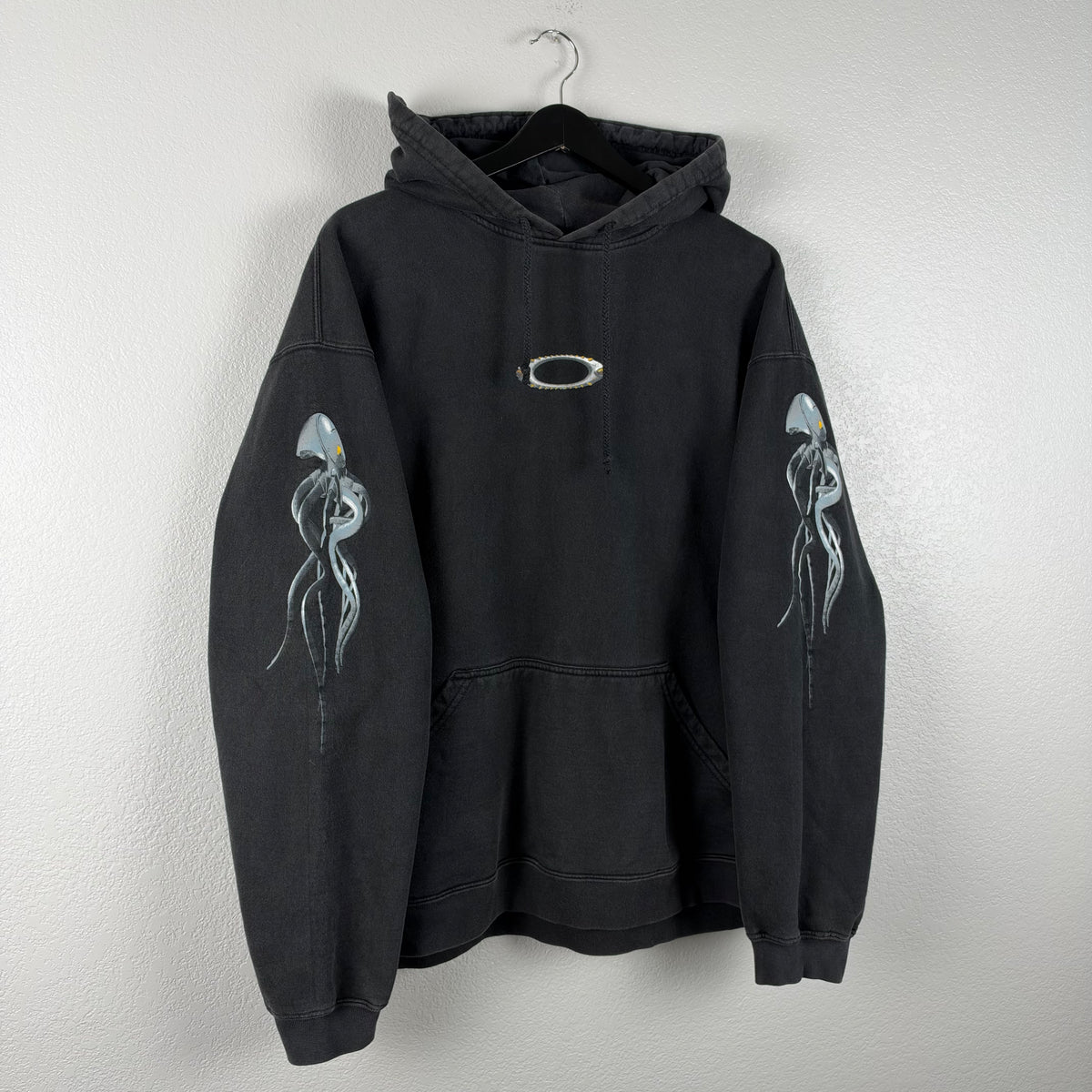 Black Oakley Software Cyber Squid Hoodie - L/XL