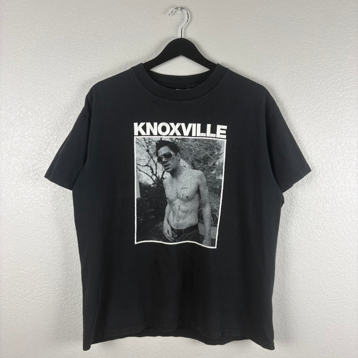 90s Johnny Knoxville Jackass Promo Tee - L