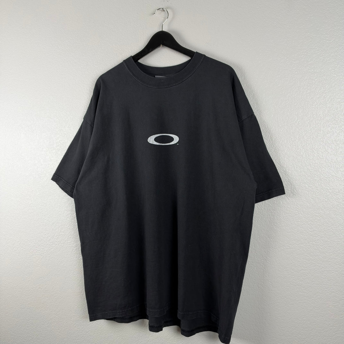 90s Black Oakley Software Staff Exclusive Tshirt - XXL