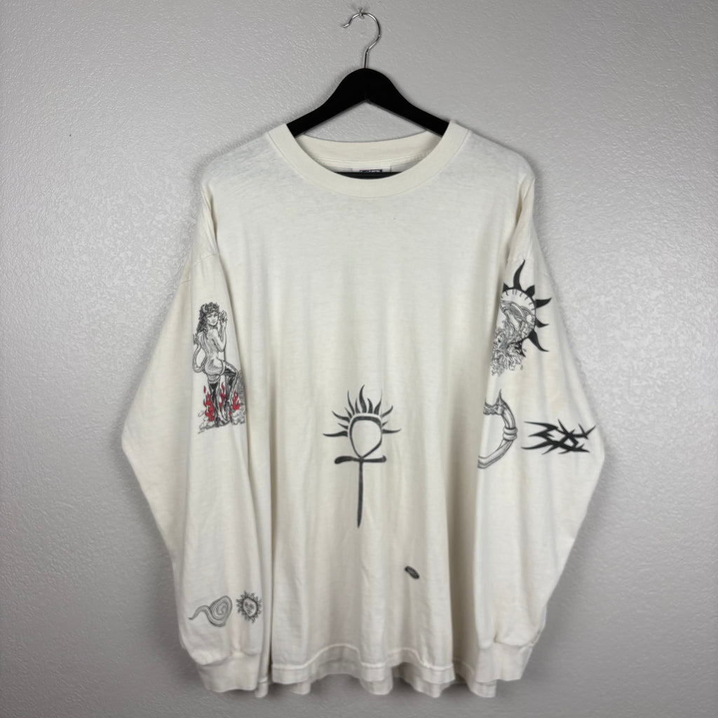 Crazy Dennis Rodman Tattoo Longsleeve - XL