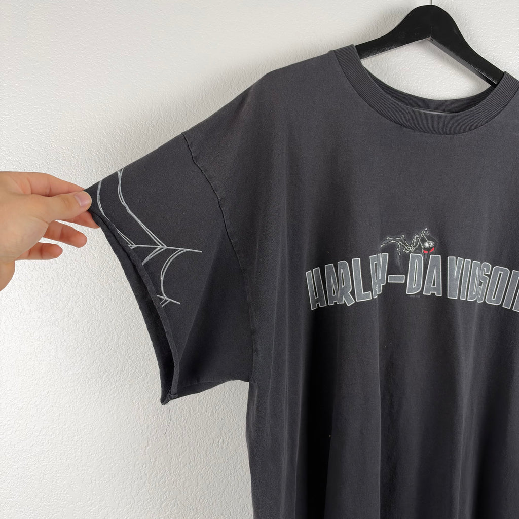 2004 Harley Davidson Spider Cut Off Tshirt - XXL