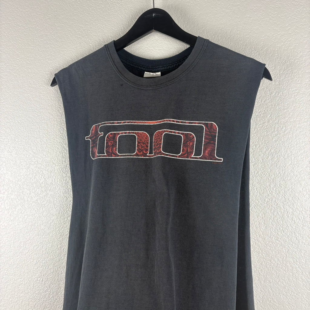 2007 Faded Tool Eyeball Cut Off Shirt - M