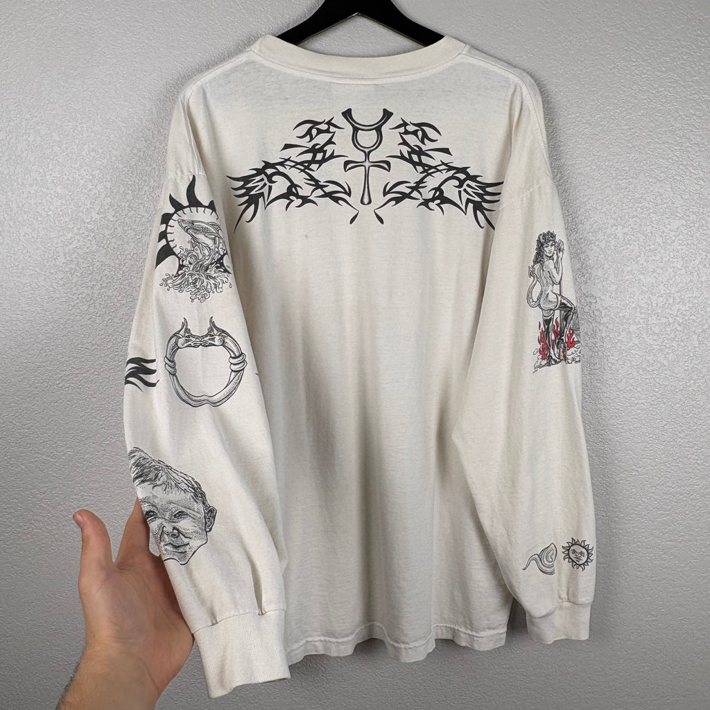 Crazy Dennis Rodman Tattoo Longsleeve - XL