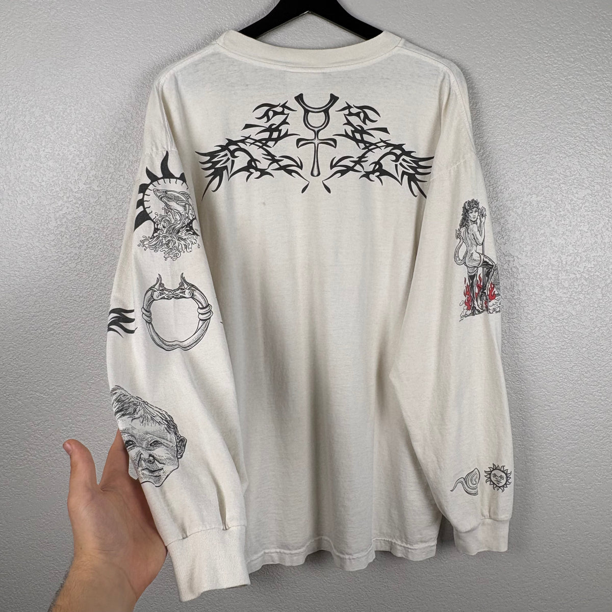 Crazy Dennis Rodman Tattoo Longsleeve - XL