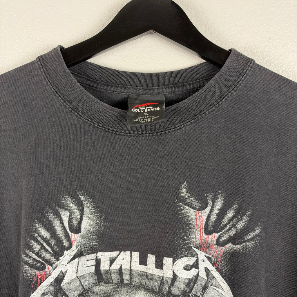 90s Euro Metallica Master of Puppets Band Tshirt - XL