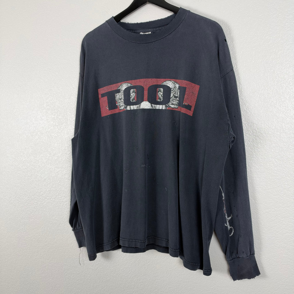 Thrashed 90s Medicine Twins Tool Syringe Longsleeve -XL