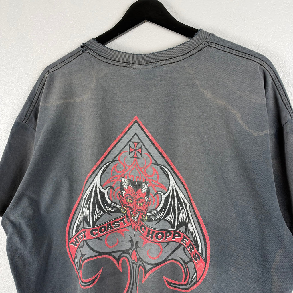 Smoked West Coast Choppers Devil Tshirt - XXL