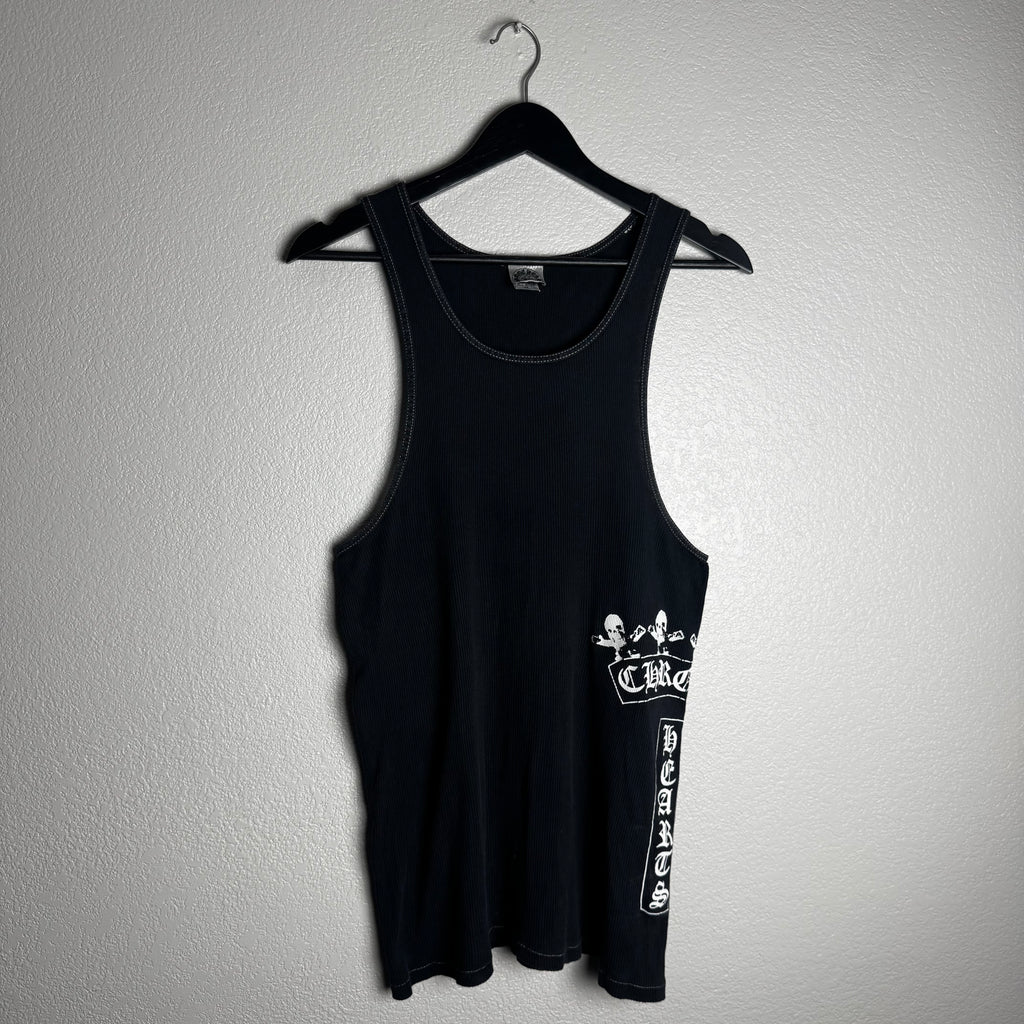 90s Chrome Hearts x FOTI TBar Cross Tank Top - XL