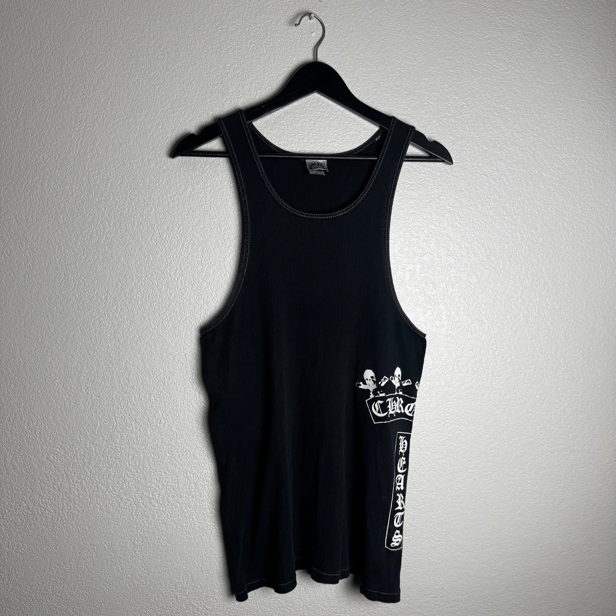 90s Chrome Hearts x FOTI TBar Cross Tank Top - XL