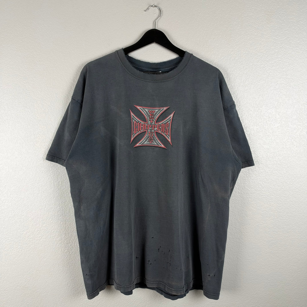 Smoked West Coast Choppers Devil Tshirt - XXL