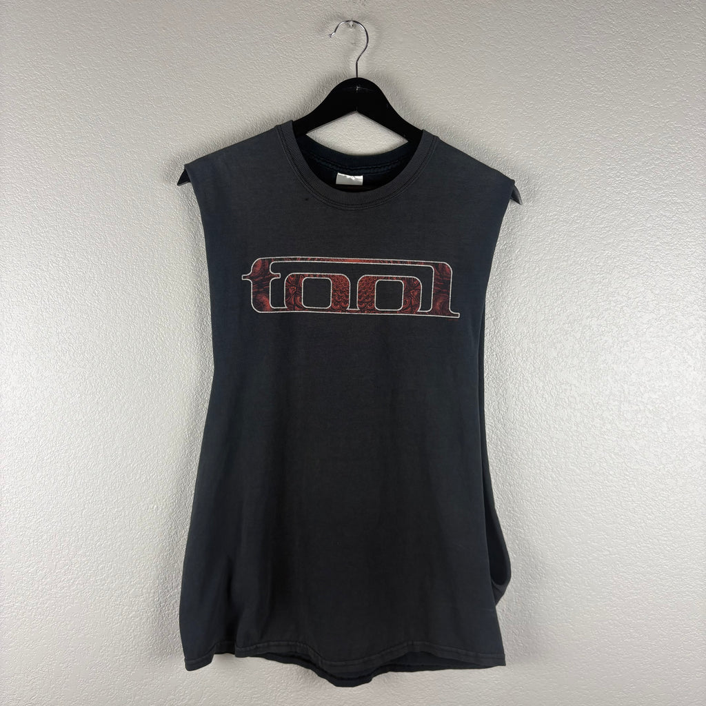 2007 Faded Tool Eyeball Cut Off Shirt - M