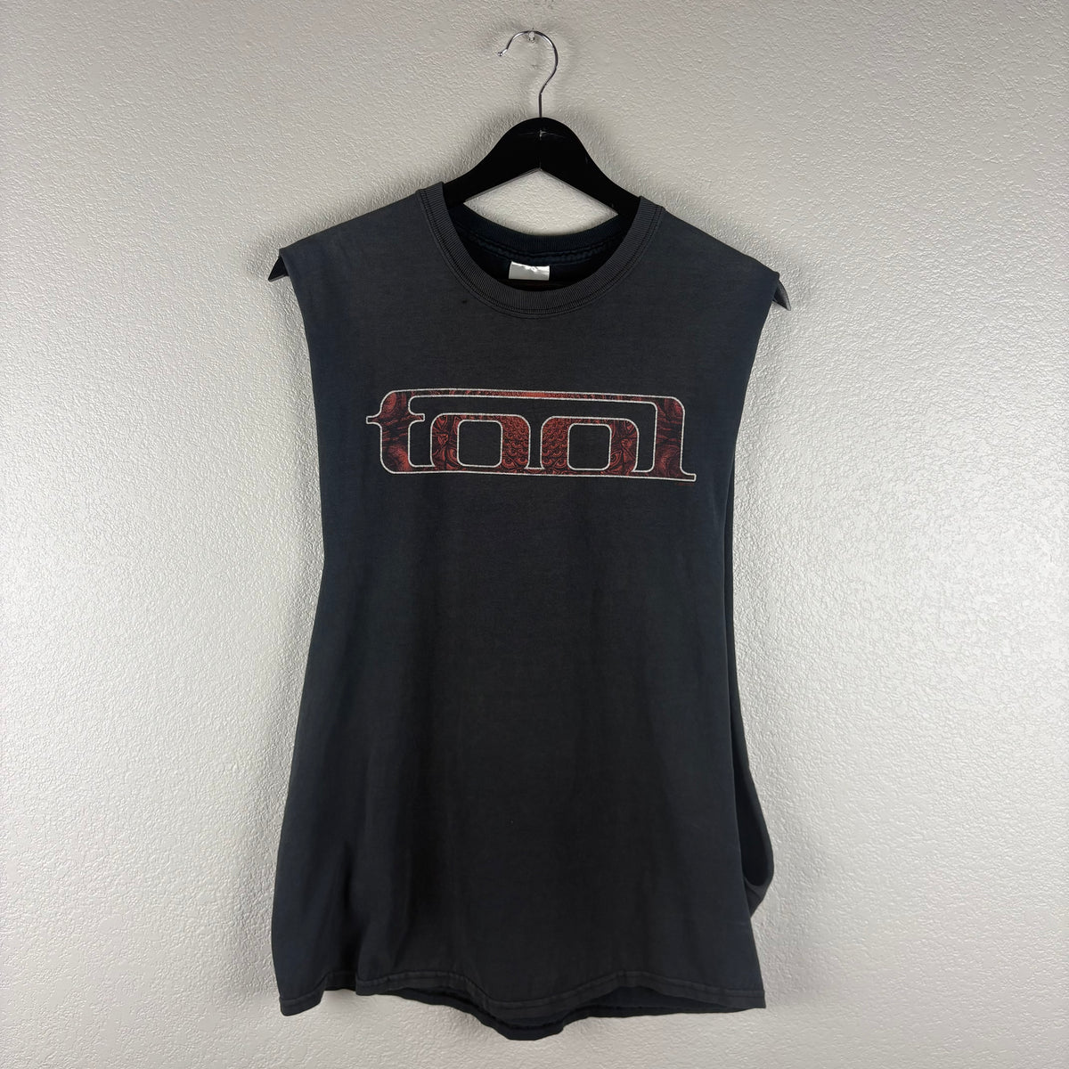 2007 Faded Tool Eyeball Cut Off Shirt - M