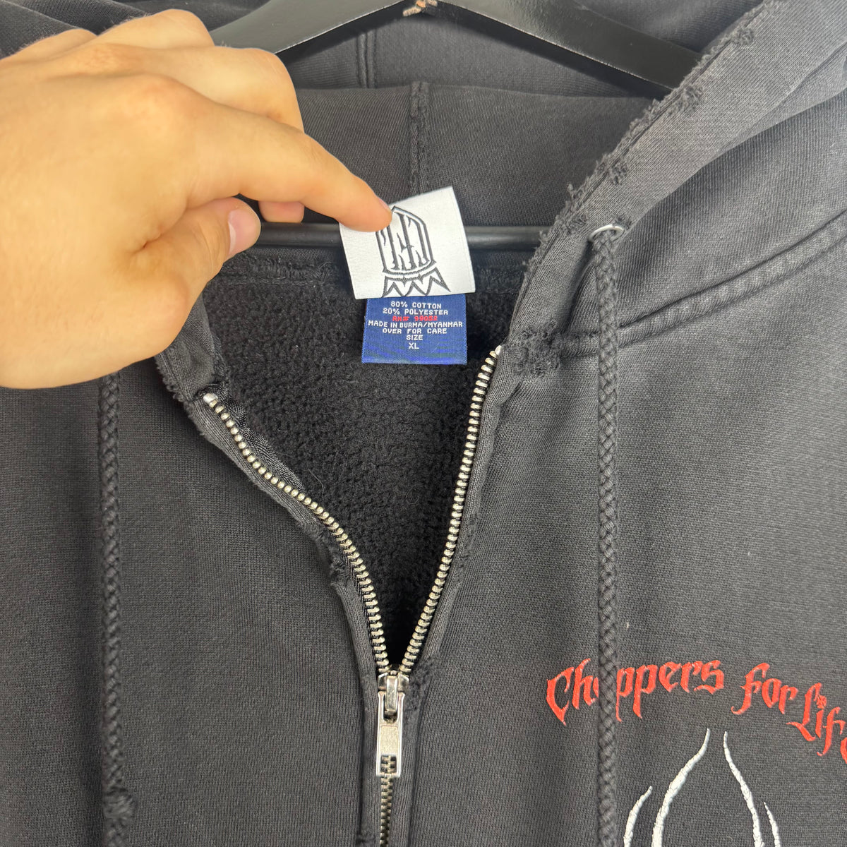 Thrashed West Coast Choppers Spider Zip Up - XL/XXL