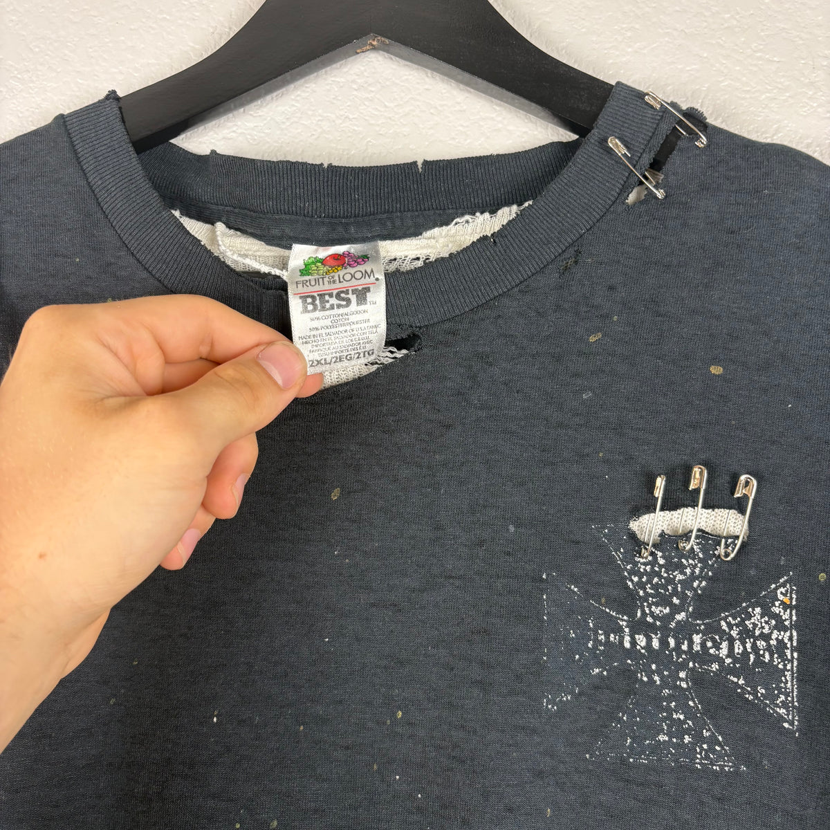Thrashed 90s East Coast Choppers Tee - XXL